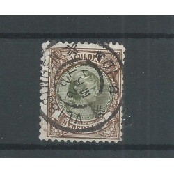 Nederland  46B "VLISSINGEN" grootrond  VFU/gebr  CV 30 €
