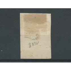 Ned. Indie  P2 Port op briefstukje puntstempel 62 VFU/gebr  CV 190 €