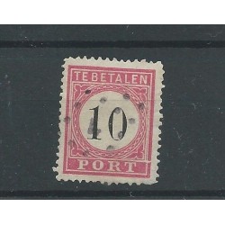 Ned. Indie  P7fd A-II  "doorloper" VFU/gebr  CV 60 €