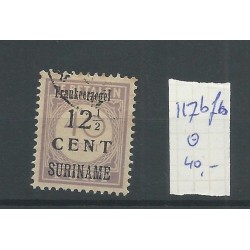 Suriname 117bfb  Hulpuitgifte  VFU/gebr  CV 40  €