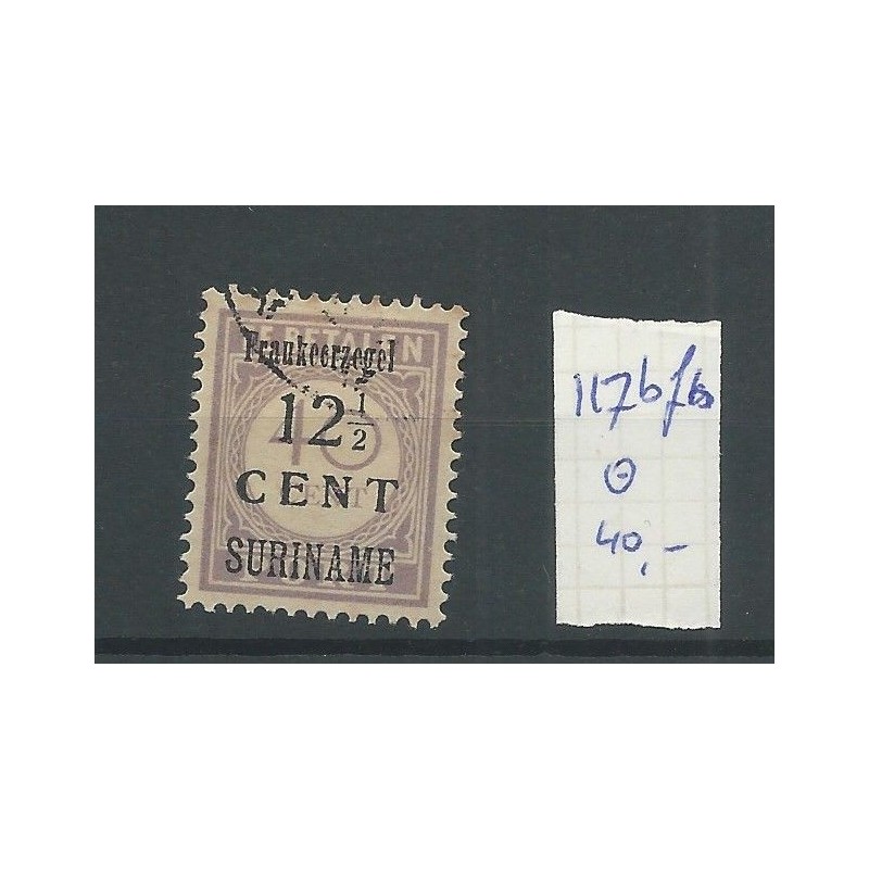 Suriname 117bfb Hulpuitgifte VFU/gebr CV 40 € Suriname 117bfb Hulpuitgifte VFU/gebr CV 40 €