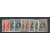 Suriname 118-126  Wilhlemina  VFU/gebr  CV 45  €