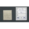 IJsland  14Aa  Cijfer met Kroon 20 Aur  VFU/gebr  CV 45 €