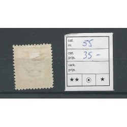 IJsland 55 Koning Christian & Frederik VFU/gebr  CV 35 €