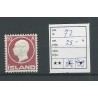 IJsland 72 Koning Frederik VII  MNH/postfris  CV 25 €
