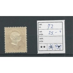 IJsland 72 Koning Frederik VII  MNH/postfris  CV 25 €
