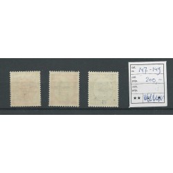 IJsland 147-149 Airmail GRAF ZEPPELIN  MNH/postfris CV 200 €