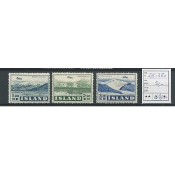 IJsland 278-280 Airmail  MNH/postfris  CV 50 €