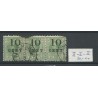Suriname  31 strip van 3 type II-I-II  VFU/gebr  CV 25+ €