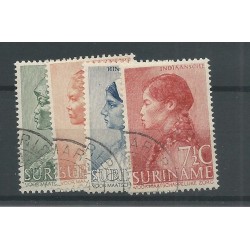 Suriname  190-193 Weldadigheidszegels VFU/gebr  CV 10 €