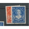 Suriname  276-277 Wilhelmina   VFU/gebr  CV 6,80 €