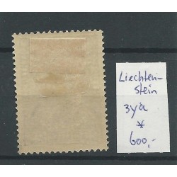 Liechtenstein 3ya Fürst Johan 25H   MH/ongebr CV 600 €