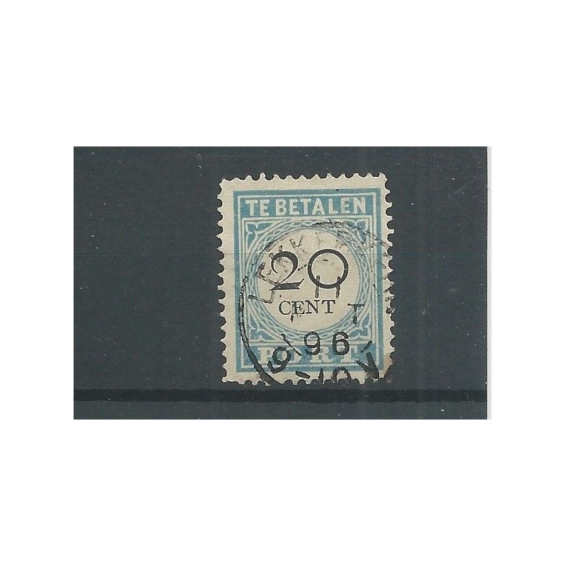 Nederland P10D-III "LEKKERKERK 1896" VFU/gebr CV 10+ € Nederland P10D-III "LEKKERKERK 1896" VFU/gebr CV 10+ €