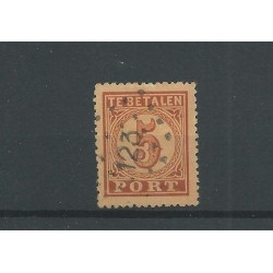 Nederland P1 met Puntstempel 112  VFU  CV  40 €