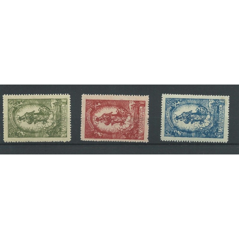 Liechtenstein 40-42 Geburtstag des Fürsten MNH/postfris CV 9 € Liechtenstein 40-42 Geburtstag des Fürsten MNH/postfris CV 9 €