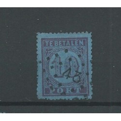 Nederland P2A met Puntstempel 43  VFU  CV 70+ €