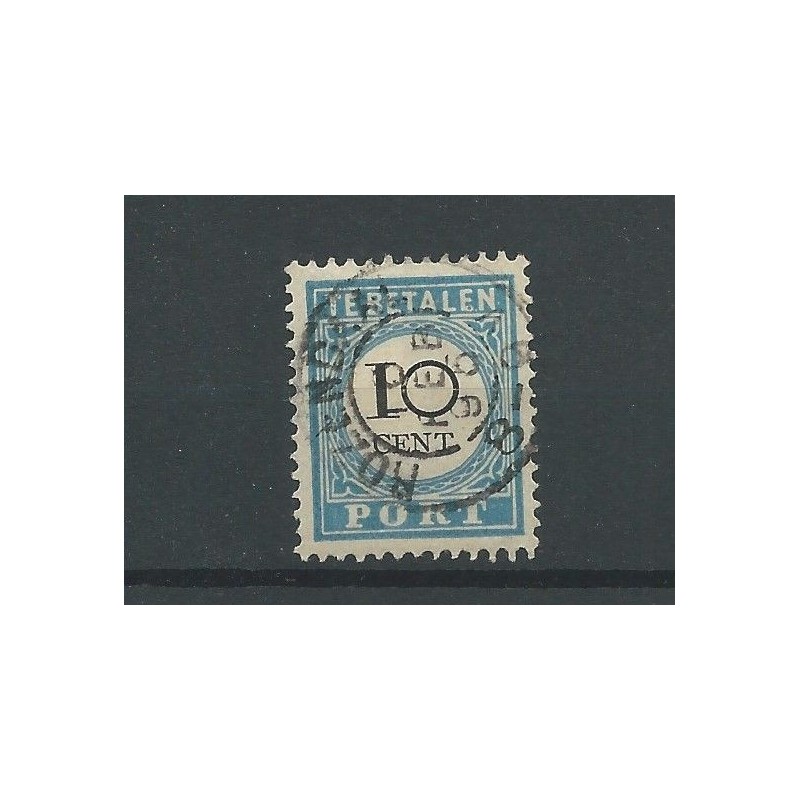 Nederland P7D-III ROZENDAAL 1895 kleinrond VFU CV 7+ € Nederland P7D-III ROZENDAAL 1895 kleinrond VFU CV 7+ €