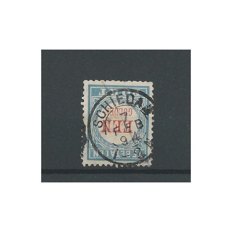 Nederland P12D-III SCHIEDAM 1894 kleinrond VFU CV 35+ € Nederland P12D-III SCHIEDAM 1894 kleinrond VFU CV 35+ €