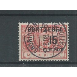 Nederland P40 GRONINGEN STATION-2 lange balk VFU  CV 10+ €