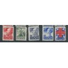 Nederland 203-207 Rode Kruis MNH/postfris  CV 75 €