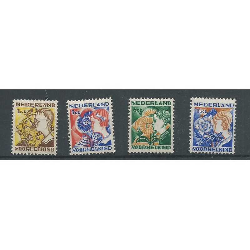 Nederland 248-251 Kind 1932 MNH/postfris CV 126 € Nederland 248-251 Kind 1932 MNH/postfris CV 126 €