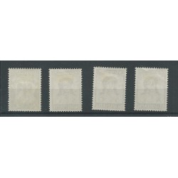 Suriname 183-186 Emancipatie zegels MNH/postfris CV 18 €