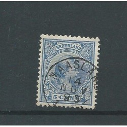 Nederland 35 met " MAASLAND 1895"  VFU/gebr  CV 15 €
