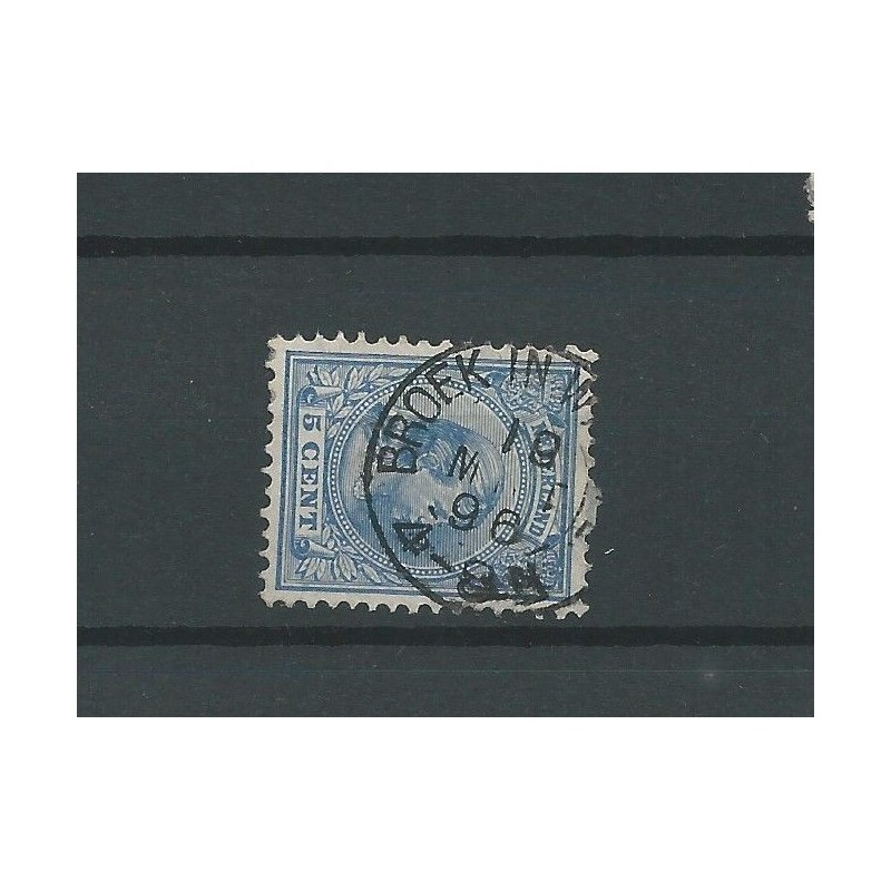 Nederland 35 met " BROEK IN WATERL: 1896" VFU/gebr CV 37,5 € Nederland 35 met " BROEK IN WATERL: 1896" VFU/gebr CV 37,5 €