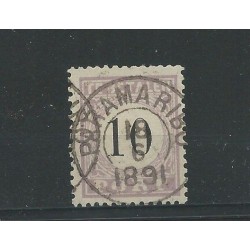 Suriname P3-IV Port 1886  VFU/gebr CV 400 €