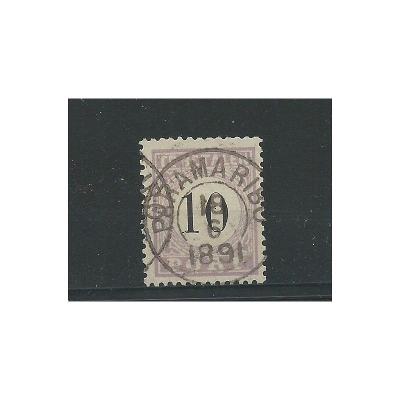 Suriname P3-IV Port 1886 VFU/gebr CV 400 € Suriname P3-IV Port 1886 VFU/gebr CV 400 €