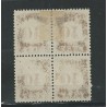 Suriname P16-I/P16-III in blok van 4 VFU/gebr CV 625 €