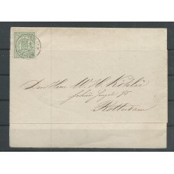 Nederland 15 Krantenbandje "ROTTERDAM 2letter"  VFU/gebr  CV  100 €