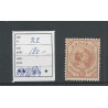 Curacao 22 Wilhelmina 25ct  MH/ongebr   CV  180 €