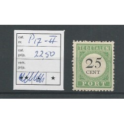 Curacao  P17-II  Port 1892  MH/ongebr CV  22,5 €