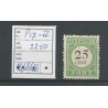 Curacao  P17-II  Port 1892  MH/ongebr CV  22,5 €