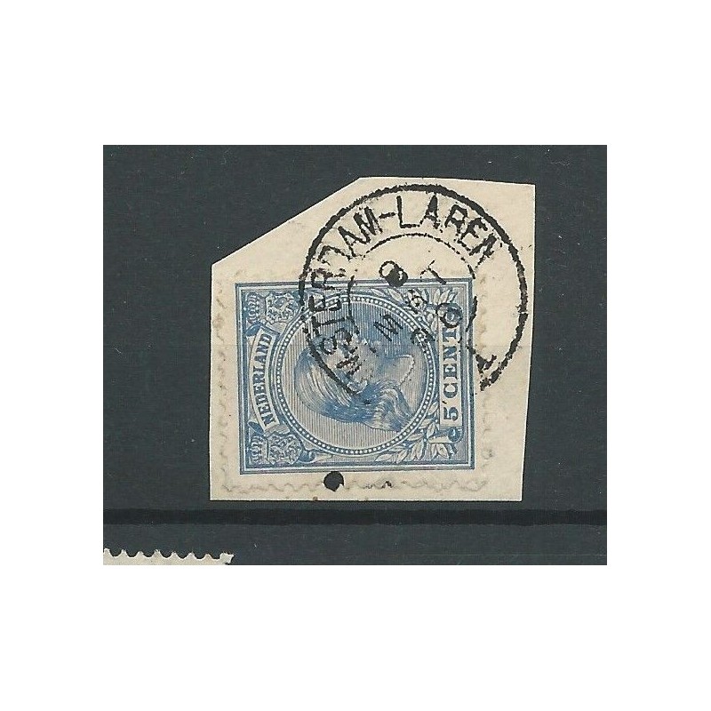 Nederland 35 met " AMSTERDAM-LAREN-I 1896" VFU/gebr CV 23 € Nederland 35 met " AMSTERDAM-LAREN-I 1896" VFU/gebr CV 23 €