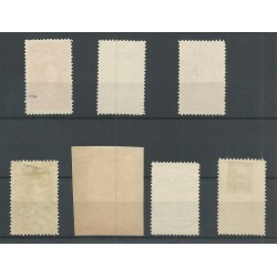 Curacao  75-81 Wilhelmina  VFU/gebr CV  610 € valse stempels