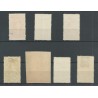 Curacao  75-81 Wilhelmina  VFU/gebr CV  610 € valse stempels
