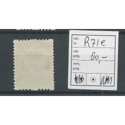 Nederland R71e   Kind 1925  VFU/gebr  CV  80 €