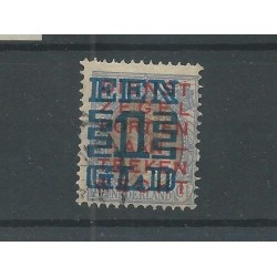 Nederland 133C met verschoven opdruk  VFU/gebr  CV 25 €