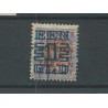 Nederland 133C met verschoven opdruk  VFU/gebr  CV 25 €