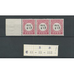 Ned. Indie  P13C-II/P13B-II/P13B-III  MNH/postfris  CV 15+ €