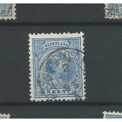 Nederland 35 met "GRONING:-ROODESCHOOL-A 1895"  VFU/gebr  CV 85 €
