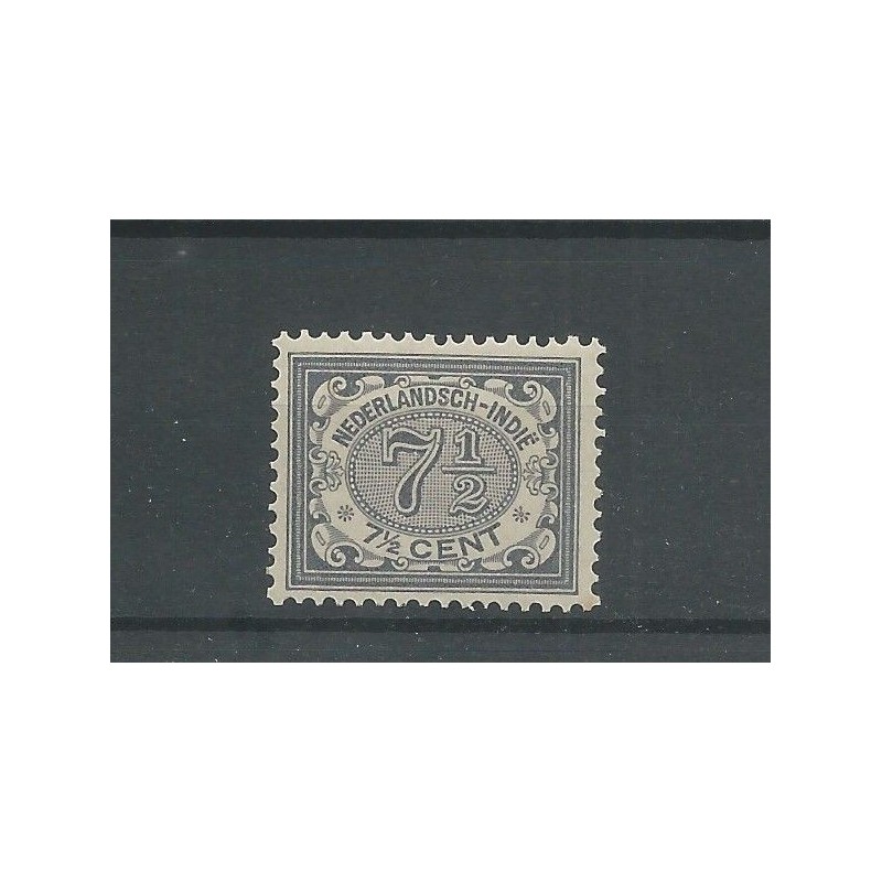 Ned. Indie 47 Cijfer 7,5ct plaatfout MNH/postfris CV 60 € Ned. Indie 47 Cijfer 7,5ct plaatfout MNH/postfris CV 60 €