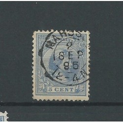 Nederland 35 met "MARSSUM 1895"  VFU/gebr  CV 25 €