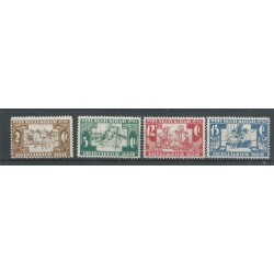 Ned. Indie  172-175 Witte Kruis  MNH/postfris  CV 65 €