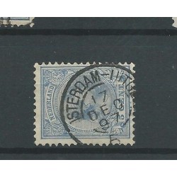 Nederland 35 met "AMSTERDAM-UITGEEST-B 1893"  VFU/gebr  CV 18 €