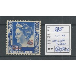 Ned. Indie  325 "weggevallen rode kleur" MNH/postfris  CV 10+ €