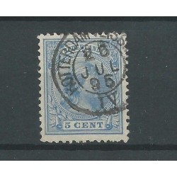 Nederland 35 met "ROTTERDAM-VLISSINGEN-IV 1896"  VFU/gebr  CV 45 €