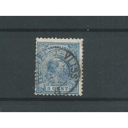 Nederland 35 met "ROTTERD:-VLISS:-B 1892"  VFU/gebr  CV 68 €